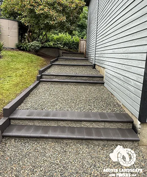 Retaining Wall & Steps